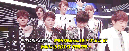 y3ol:   I present you the Infinite members.  