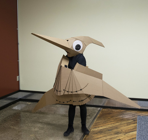Become A Dinosaur With Lisa Glovers Cardboard Pterodactyls