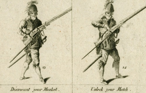 cuirassier:“Manual excercise of the Antient English Musketeers”, 1794, plate 1Although not contempor