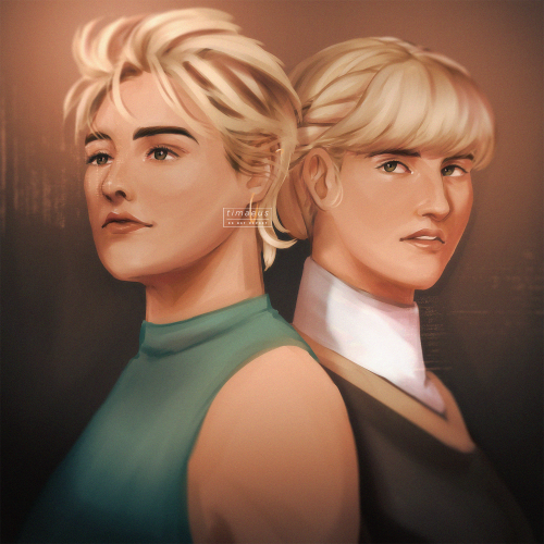 [OC] Ilse and Ingrid; the original Baudin twins.