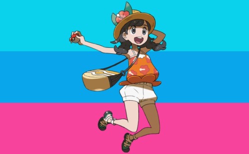 Selene from Pokémon Sun and Moon listens to Vocaloid!Submitted by anonymous