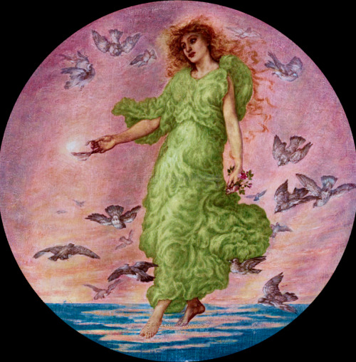 greekromangods: Aphrodite Thomas Matthews Rooke (1842–1942) Oil on canvas ** Visit my Links page for