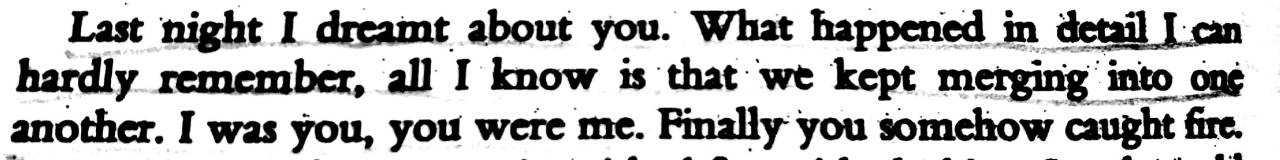 douceurs:  Letters to Milena, Franz Kafka