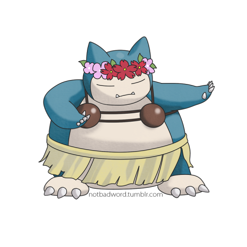 Leaked image of Snorlax’s Alola form