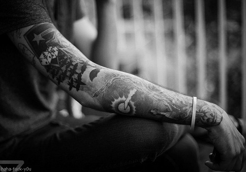 I'm in love with my sadness.