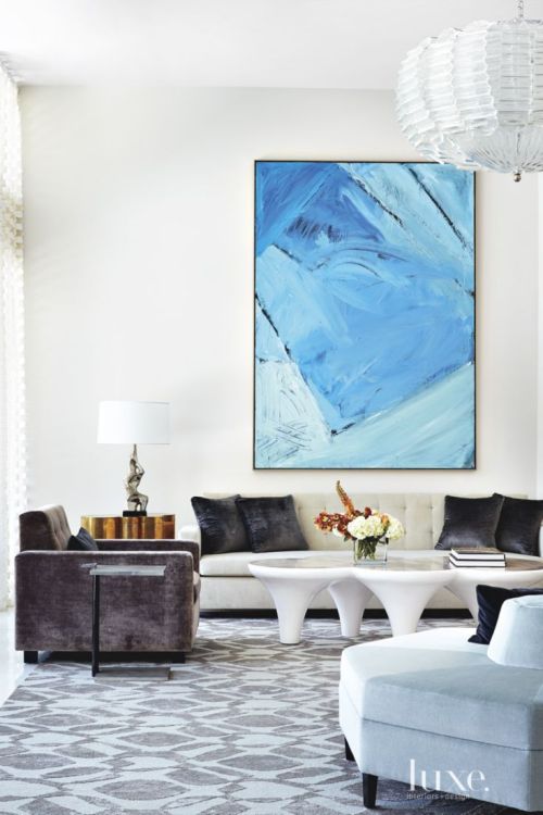 hellosukio: Living room by Brown Davis Interiors. modern meets glam