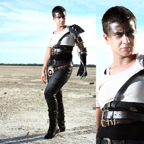 Preview of #Furiosa shoot today! Model/costume Courtney Coulson, photo me with help from @sabatomic 