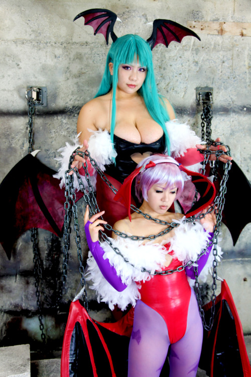 XXX Darkstalkers - Morrigan & Lilith (Chouzuki photo