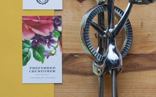 An update of the Emporium Pie branding from Foundry Collective.