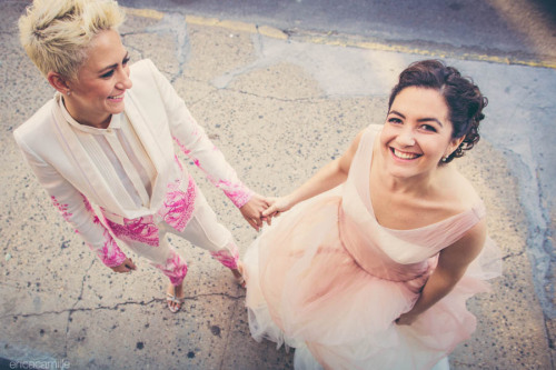 lezbhonest:  DJ whitney day + hillary - brooklynby erica camille 