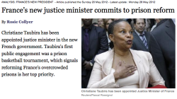 stubbytuna:  residentgoodgirl:  About the French Minister of Justice, Christiane Taubira: February 2, 1952: birth in Cayenne, French Guiana 1993-2012: she joins the National Assembly of France for French Guiana 1994-1999: she joins the European Parliament