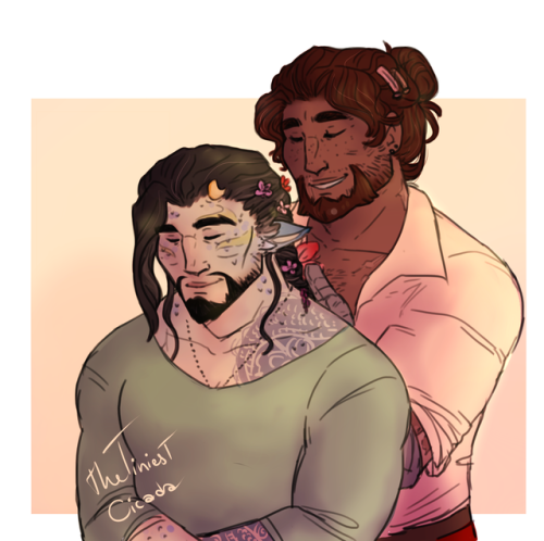 thetiniestcicada:@alecciobyas and I have been talking about this really rad au that i love with ever