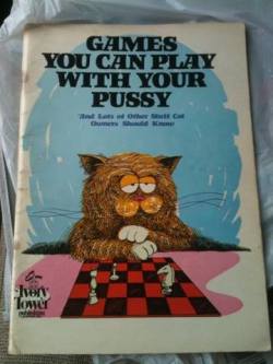 louievuittonsean:  thatotherodinson:  thatotherodinson:  Unpacking and I found this book my grandmother gave me when I was a child….   I…….  Pussy Gives You A Gift 