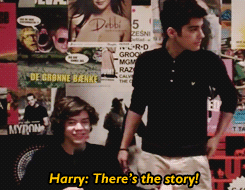 fractal-dimension:  Harry shares a ‘story’. Zayn is fondly disturbed. 