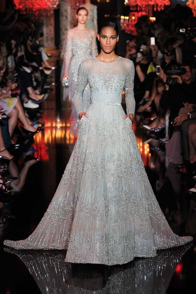 aiwonderland:  There’s only one way to describe the Ellie Saab show: breathtakingly