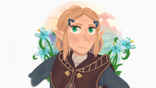 I Tried To Draw Zelda In A New Artstyle But It Took Me A While To Do