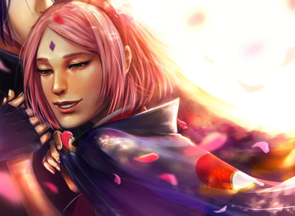 niyochara: Cherry blossom in embrace  SasuSaku for anons :D its 2016 now and i still