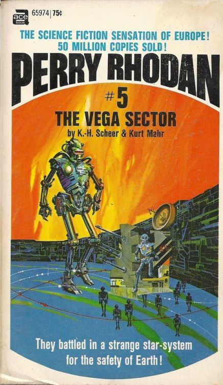 1970. ACE edition of Perry Rhodan #5: The Vega Sector by K.H. Scheer & Kurt Mahr
