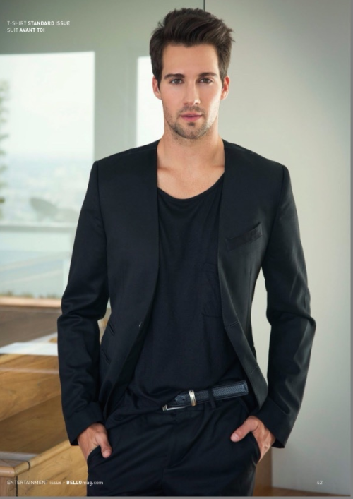 mynewplaidpants:  James Maslow for Bello magazine