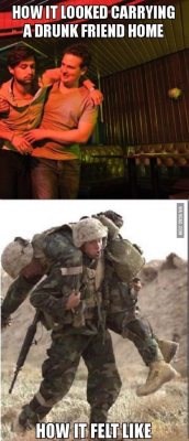 9gag:  Leave no friend behind  levando lukinha