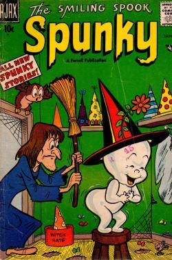 comicbookcovers:Spunky, The Smiling Spook #3,  January 1956