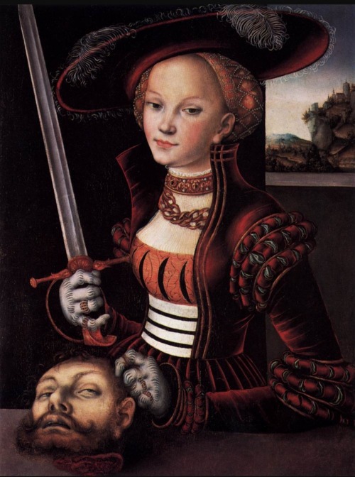 This Is A Painting Called Power Of Women By Lucas Cranch The Elder, I Tried To Remake This To Learn And