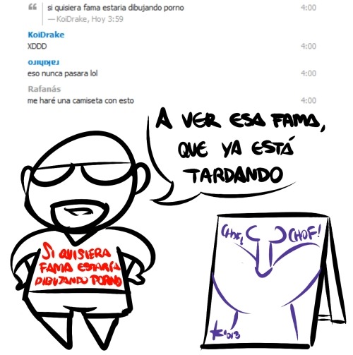 maniacpaint:  rafanas:  ¡Ya está tardando!  hahaha  dibujas tetas gigantes eso