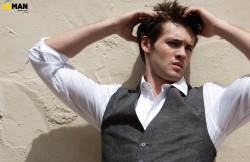 vispreeve:  Steven R. McQueen for DA MAN Magazine