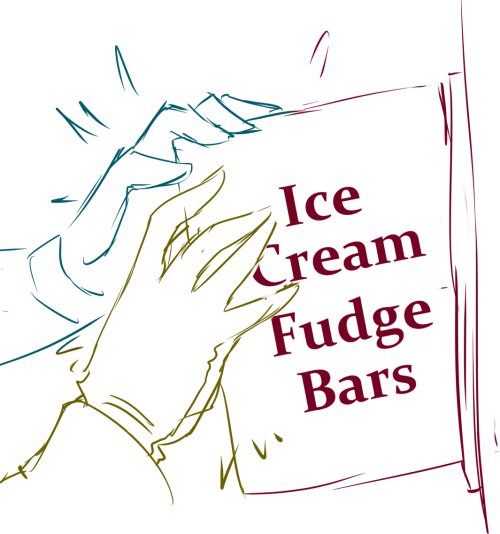 What’s this?! Who could be trying to take Janus’s chosen fudge bars?!