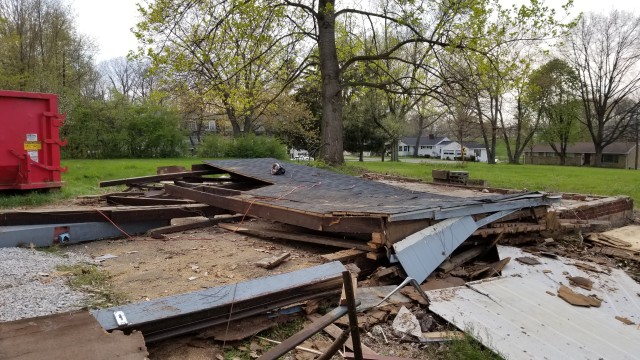 thingssthatmakemewet:Tore down the garage of our soon-to-be house today! We&rsquo;re