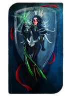 alexielapril:i love to draw tarot cards so…commission me^^