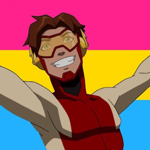 pansexual and nonbinary bart allen icons for @irlbartallen ☆