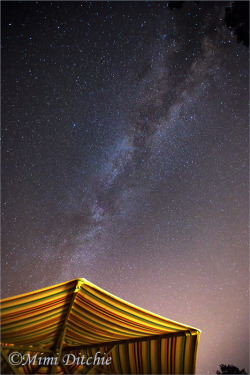 brutalgeneration:  The Milky Way Above My Umbrella (by Mimi Ditchie)