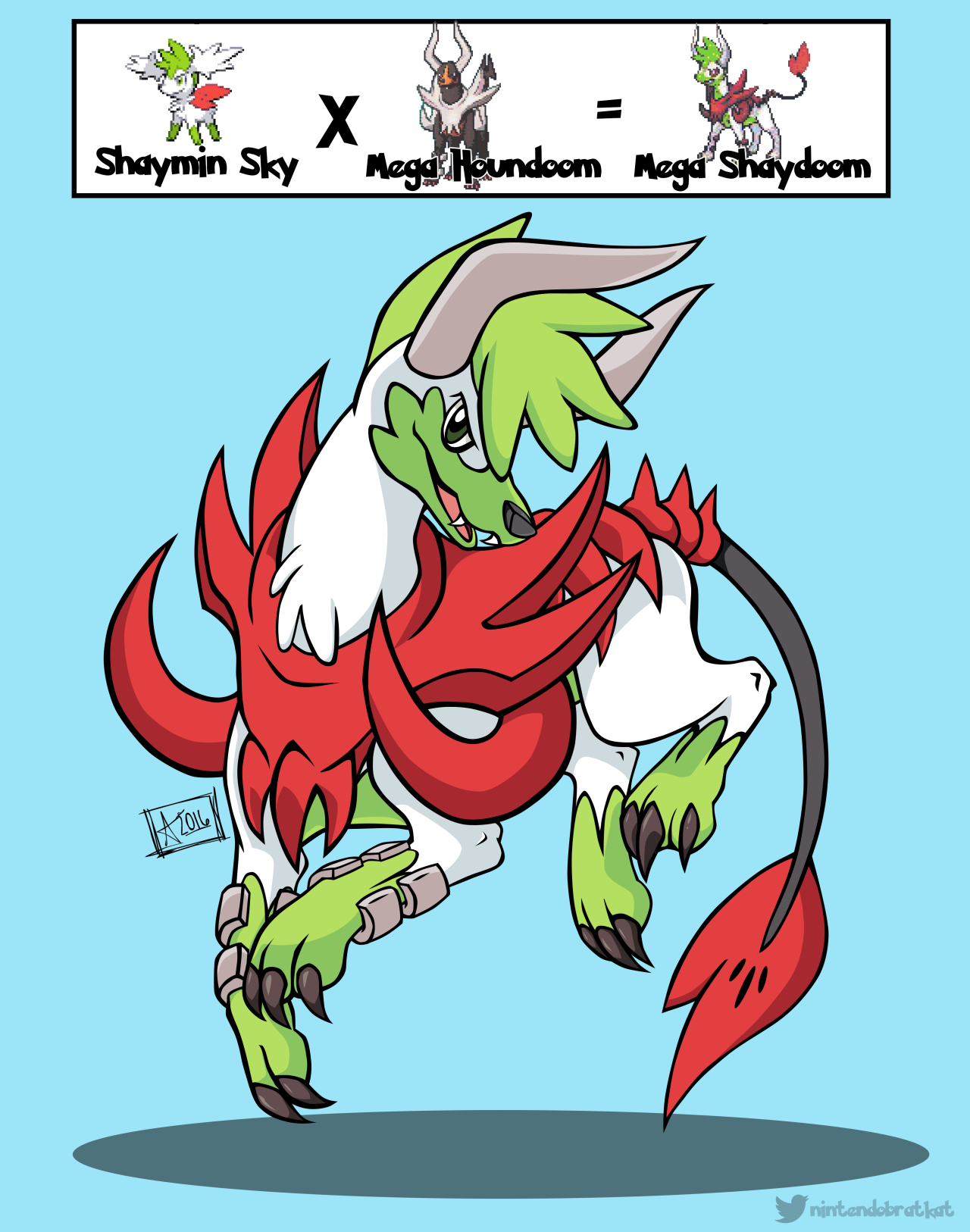 Pokemon mega shaymin sky form