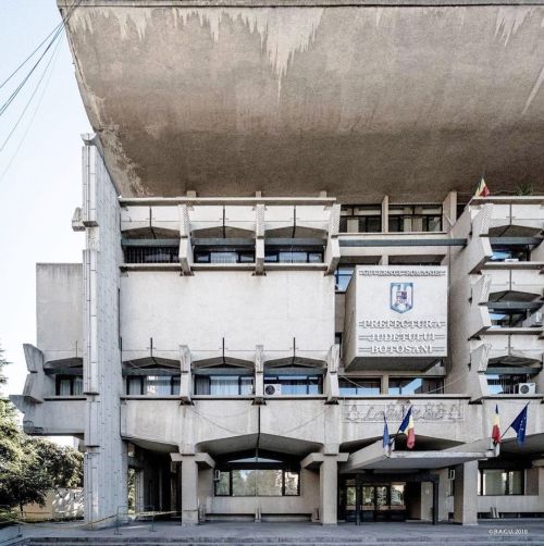 b-a-c-u:Political-Administrative Building (now the County Council) 1-3 Revolutiei SquareBotosani, Ro