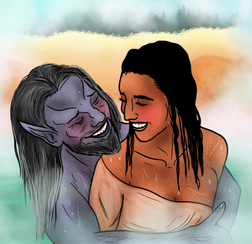 red-hot-chili-tiefling:Most of my fanfic illustrations on AO3 are linked from deviantArt pages, and 
