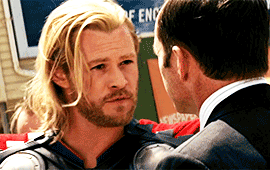 Thor Is Always So Touchy And Feely With Everyone.