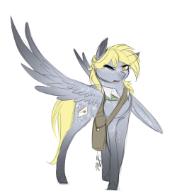 azula-griffon:Dapple grey derpy. Dappy. she