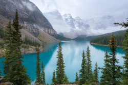 etherealvistas:  Moraine Lake (Canada) by   Andreas Kossmann || Website || Facebook 