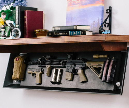 awesomeshityoucanbuy: Tactical Firearm Concealment ShelvesPrepare your home like a true doomsday pre