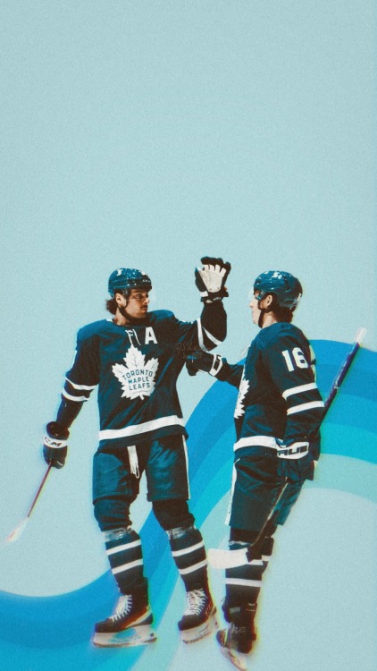 Where Hockey Meets Art — wallpapers • auston matthews & mitch marner +