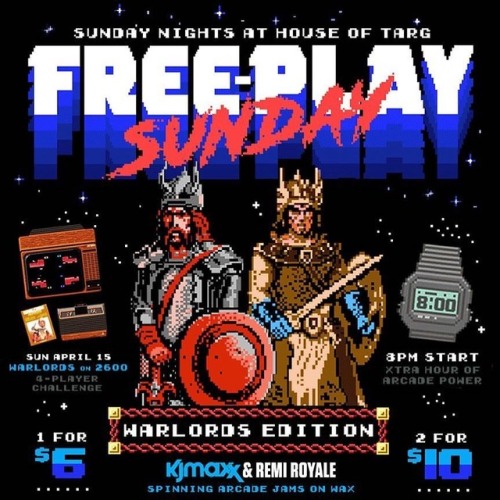 TONIGHT!! Doors@8pm for TOUGHEN UP! #FREEPLAY Sundays with your host DJ @kjmaxx and guest @remiroyal