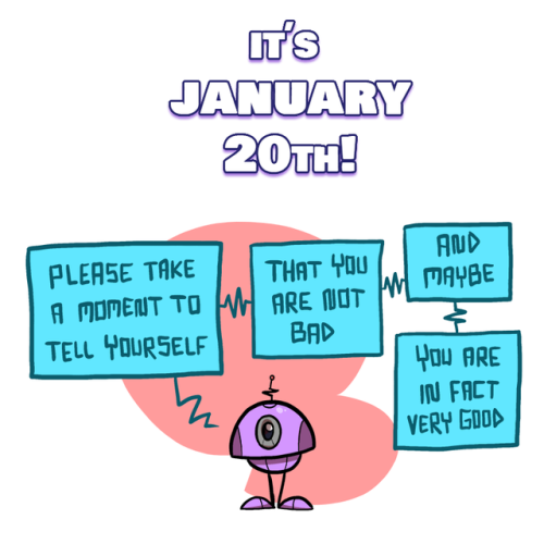 cutebotcalendar:It only takes a moment!