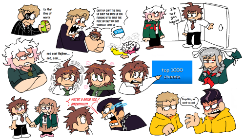 Danganronpa Doodles I Did A Bit Ago But Forgor To Post