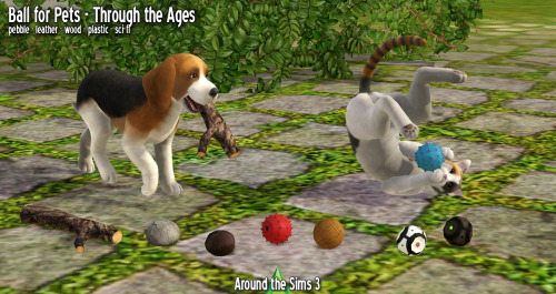 aroundthesims:Around the Sims 3 | Ball for Pets - Through the AgesA request for the Advent calendar 