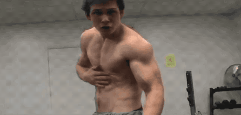 bigbicollegeguy: broodingmuscle: You fucking see this? you gonna be that cocky when