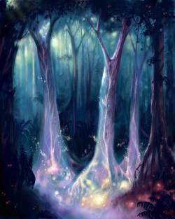 bluesandpurples: Living Trees by Bakenius 