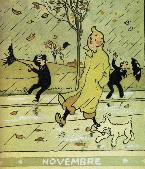 cafeinevitable:The Adventures of Tintin by HergéMoulinsart