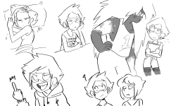 Tangite:  Im Always A Sucker For Human Au’s Ughdoodles Of College Peridot Looking
