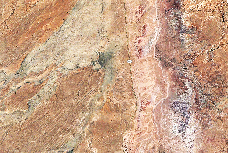 oessa:  the textures of navajo nation / google earth